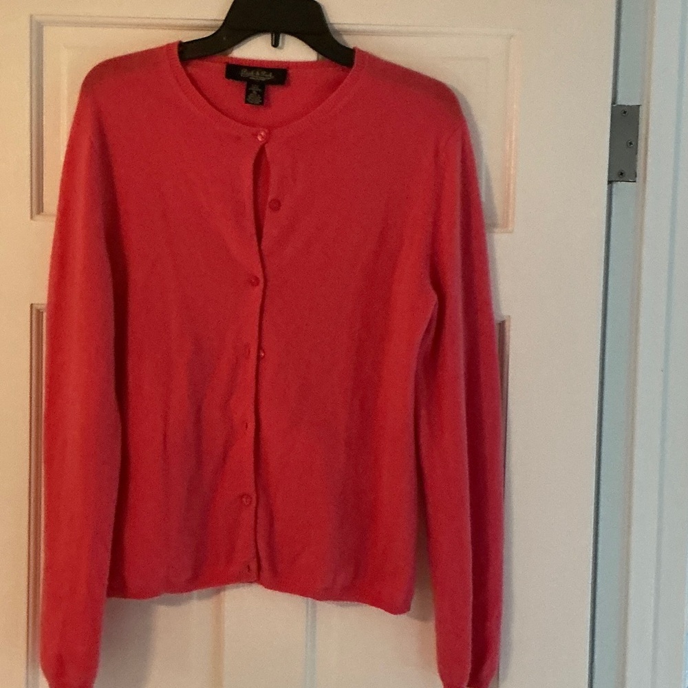 Peck & Peck Women's Bright Pink Cardigan